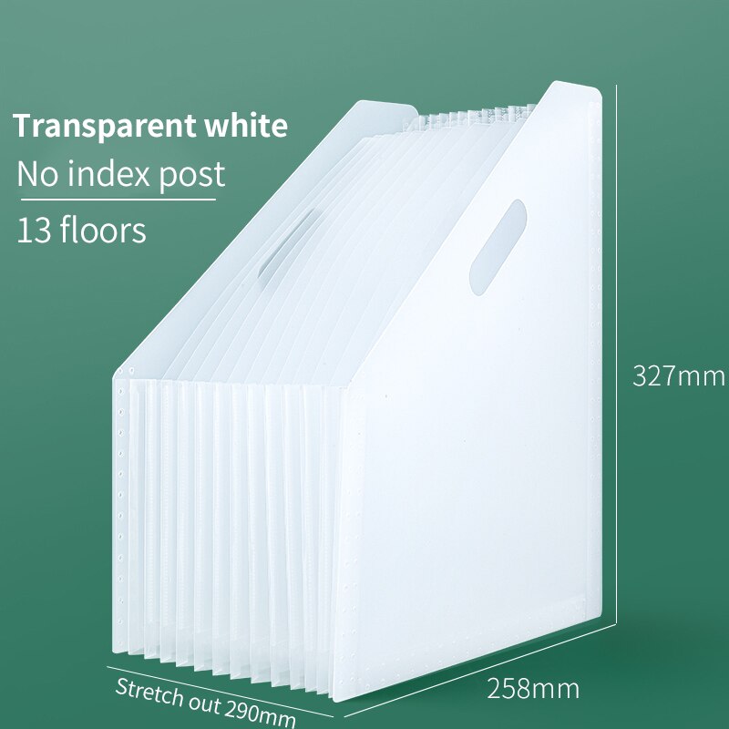 Sac multi-couches pour étudiants, boîte de rangement pour organiser les papiers de test, fichiers de données multifonctionnels de grande capacité, inserts portables: B3