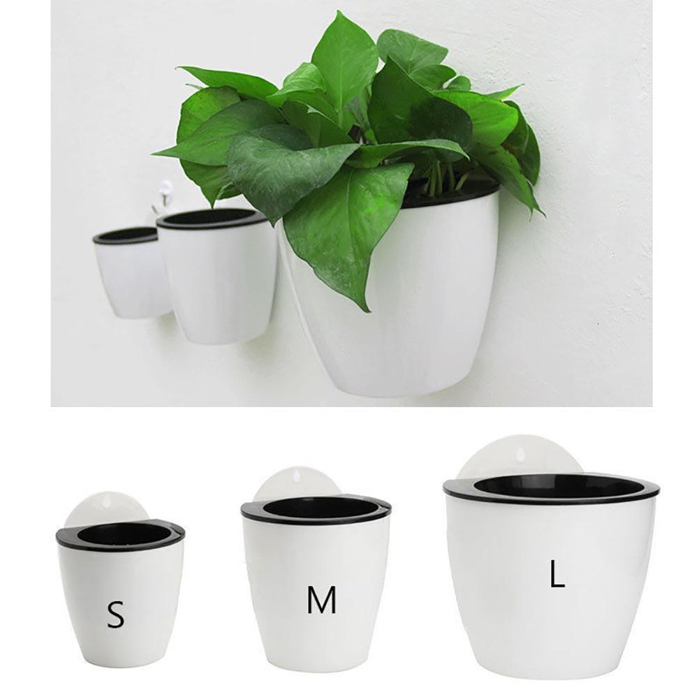 Hengende blomsterpotter plantekasser svevende plantevase hjem hage dekorasjon veggmontert etui arrangør bærbar henge innendørs dekor