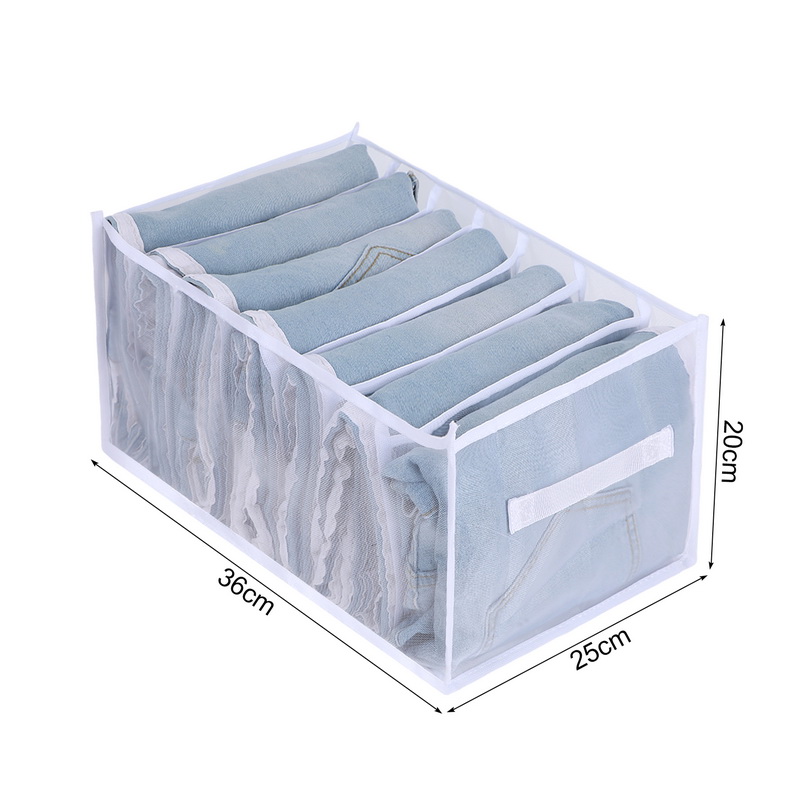 1PC Home Closet Organizer Voor Ondergoed Sok Kast Divider Opbergdoos Organizer voor kleding Opvouwbare Lade Organizer: plum