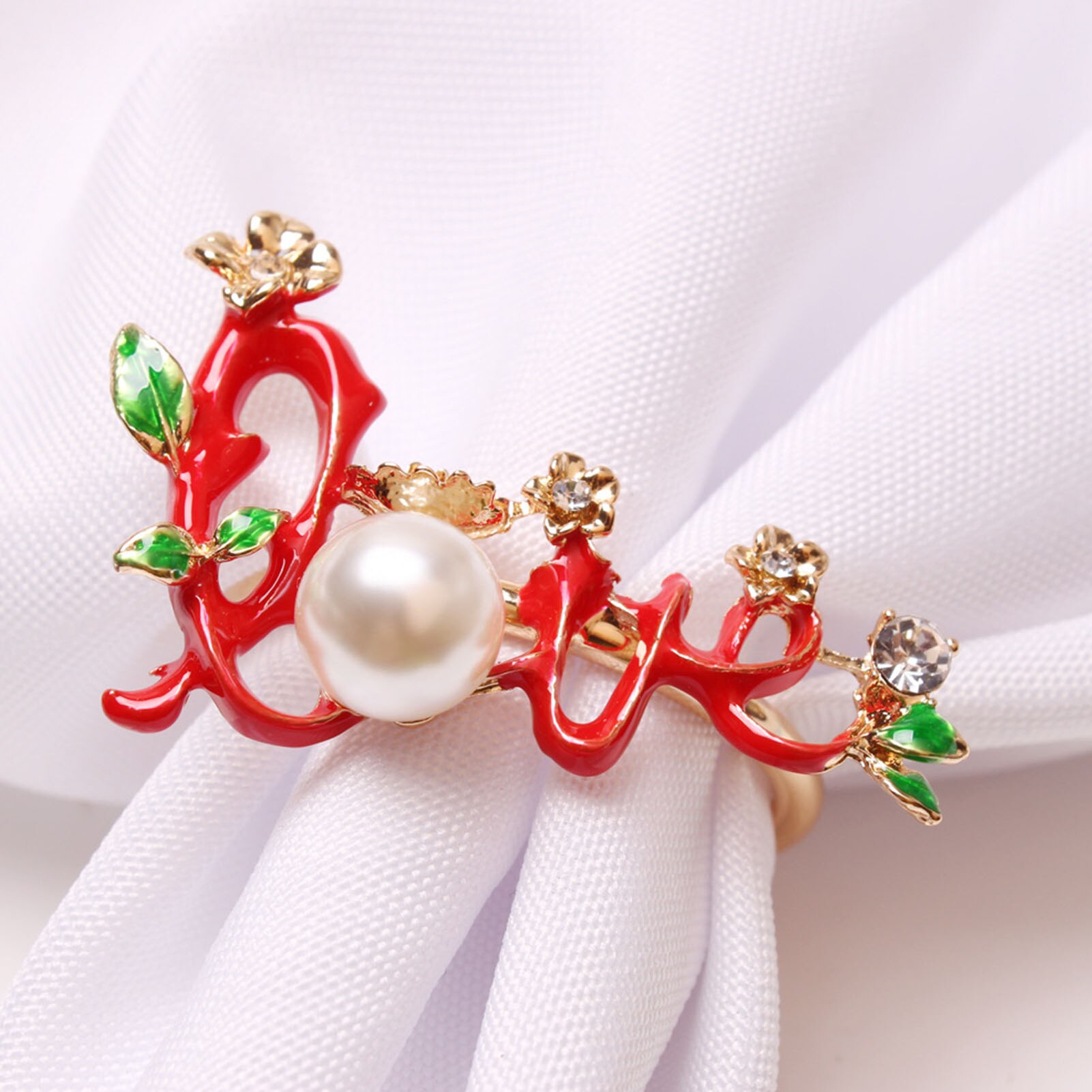 1Pcs Good Love Heart Napkin Rings For Weddings Home Table Accesorries Napkin Holder Table Decoration Valentine's Day