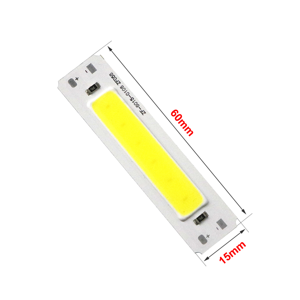 LED Licht DC 5V COB Chip Bar Lichtbron 2W Strip Licht voor DIY USB Tafellamp Panel licht 5V Led Lighrbulb 60*15mm JQ