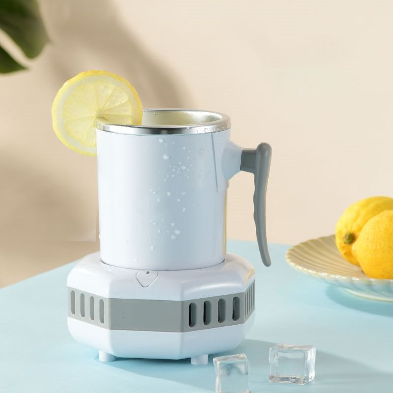 Home Office Smart Desktop Fast Cooling Cup Party Drink Cooler Beverage Mug Cooler For Water Milk Beer Cocoa Coffee