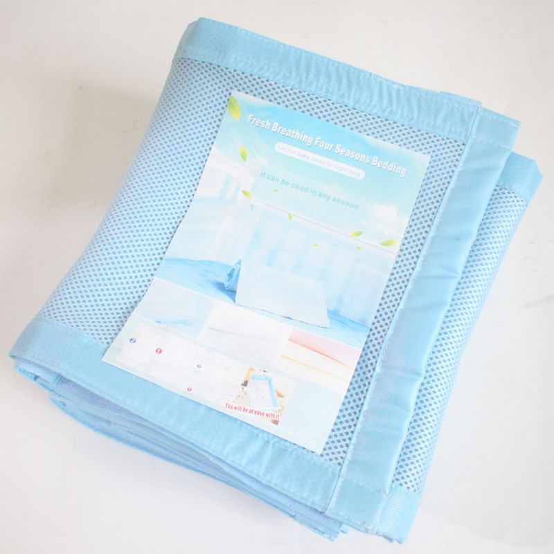 4 Zijdig Baby Ademend Mesh Wieg Liner Baby Cot Bumper Mesh Kinderen Bumper Crib Liner Babybedje Sets Bed Rond protector