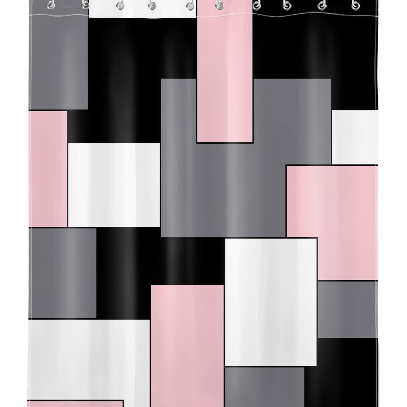 Digital Printing Shower Curtain Printed Washable Bath Curtain with Hooks Home Decor Bathroom Accessories Partition Curtains