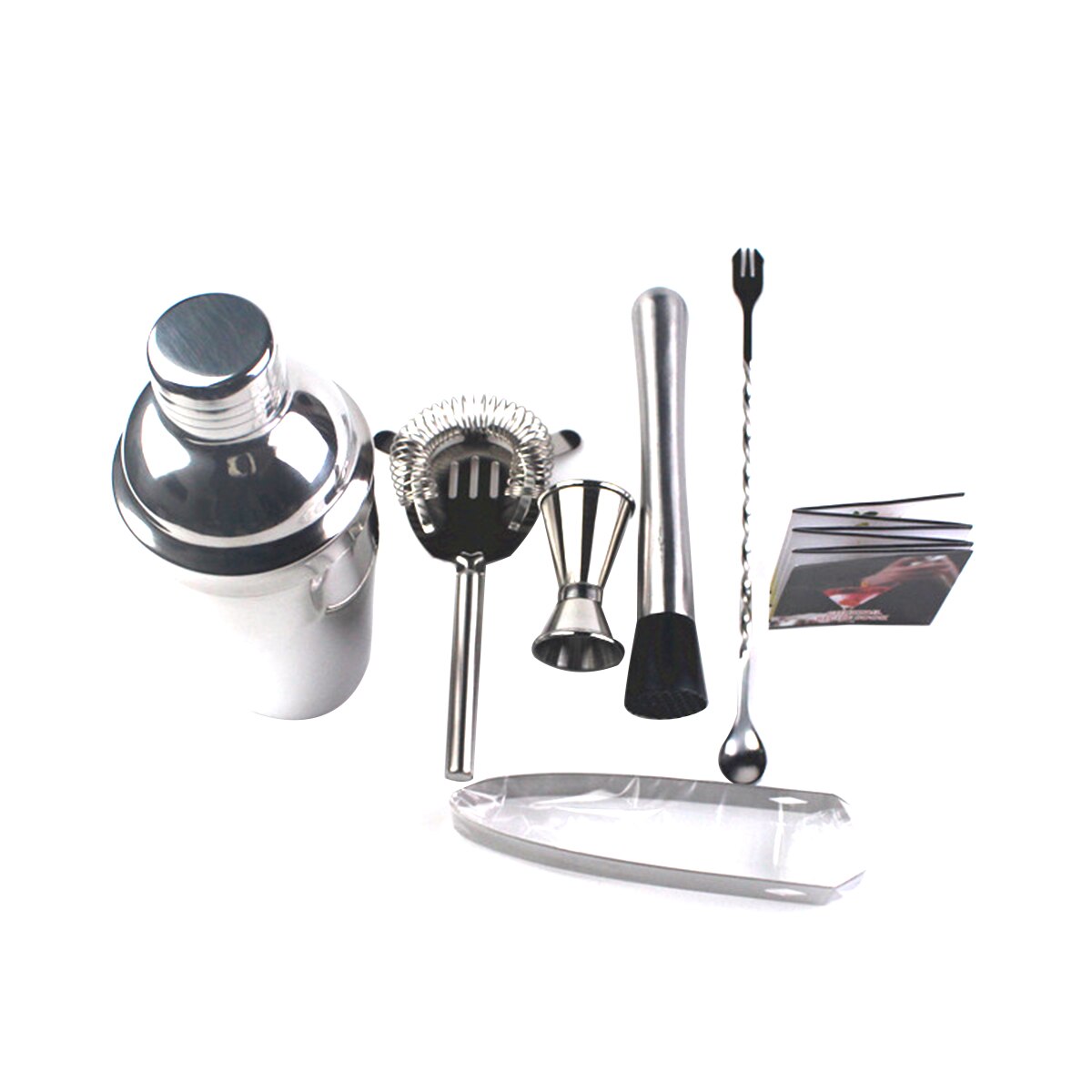 Stainless Steel Bartender Kit Cocktail Shaker Bar Set Bartender Drink Making Tools