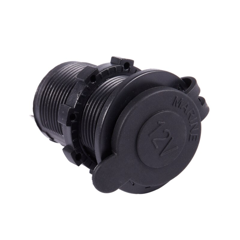 12V/24V Car Boat 2.4A USB Charger Port Socket With Switch