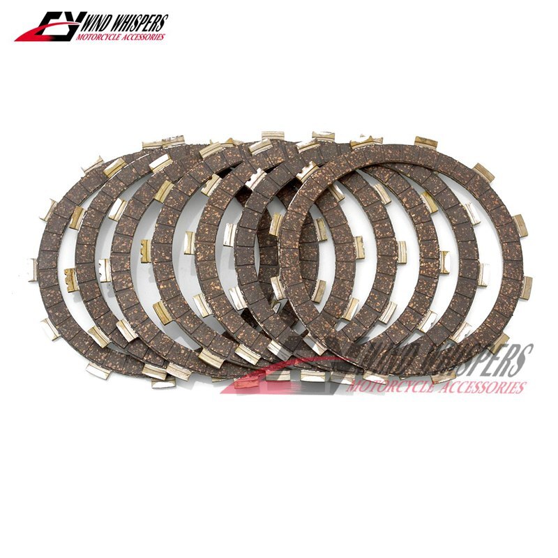Placas de embrague de acero de fricción, juego de discos para Yamaha XVS 650, Drag Star, v-star Classic, FZ-07, MT07, XSR 700, MTN 690, FZ8