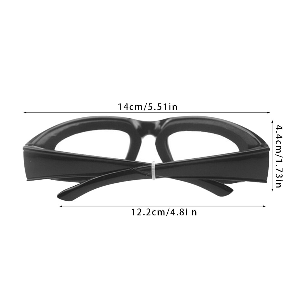 Accessoires de cuisine, 1 pièce, lunettes de sécurité à oignon, protection des yeux, bouclier facial, outils de cuisine, outils spécialisés