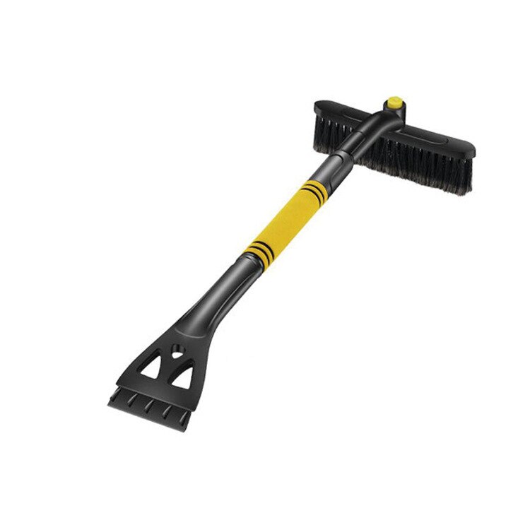 Car Snow Ice Scraper ABS Vehicle Anti-cracking Snow Brush Shovel Removal Brush Winter Tools 3 Colors Available: yellow
