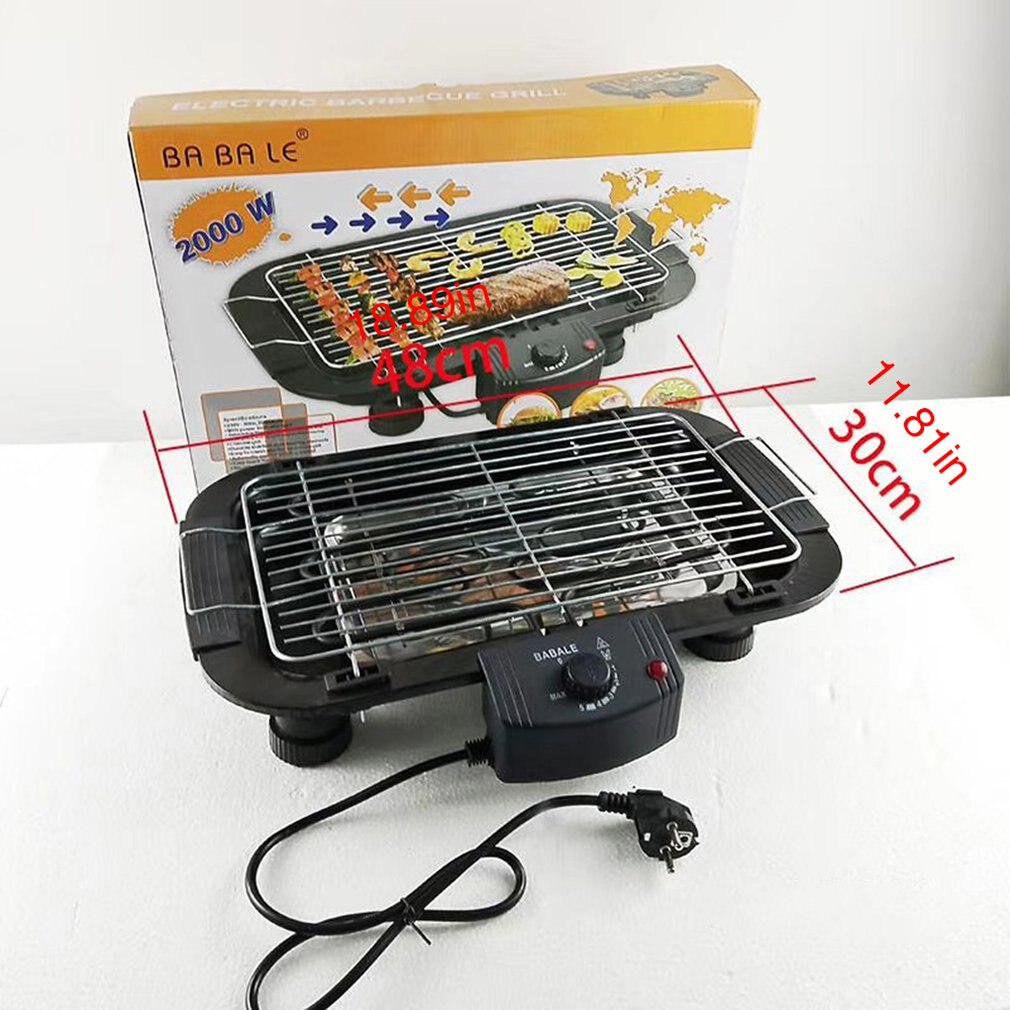 Portable Outdoor Smokeless Barbecue Grill Pan Gas Household Non-Stick Gas Stove Plate BBQ Barbecue Tool