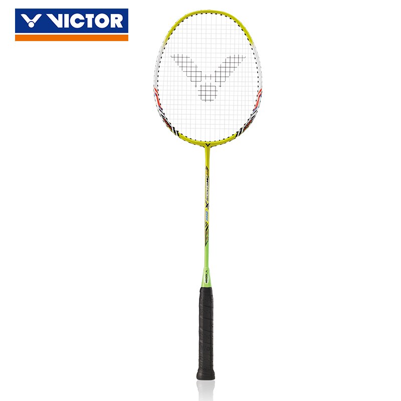 Victor Carbon Badminton Racket Raquette Badminton Met Grip Badminton Rackets