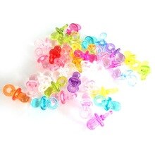 50 Pcs Papegaai Vogel Tepel Bite Chew Speelgoed Acryl Kleurrijke Diy Accessoires N1HA