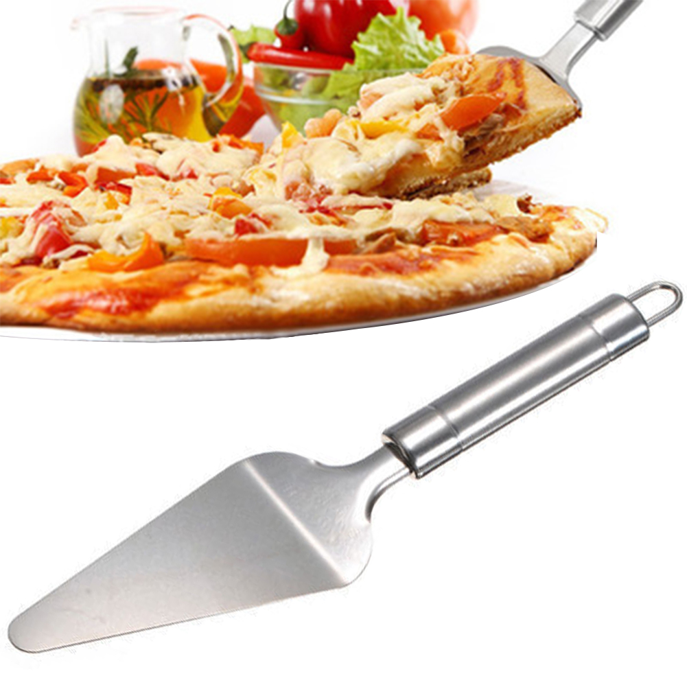 Cheese Pie Cutter Stainless Steel Slicer Spatula Baking Tool Cake Server Pizza