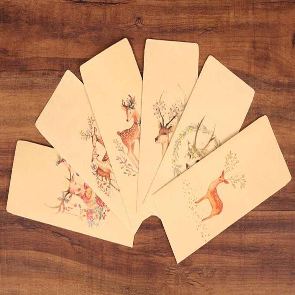 XRHYY 6 PCS Vintage Animal Deer Writing Stationery... – Vicedeal