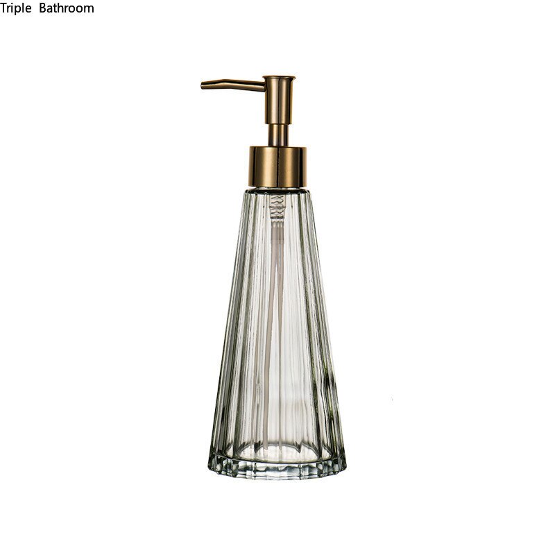 300ml paraply form glas lotion flaska badrum schampo tvål dispenser pump flytande tvål dispenser pump heminredning