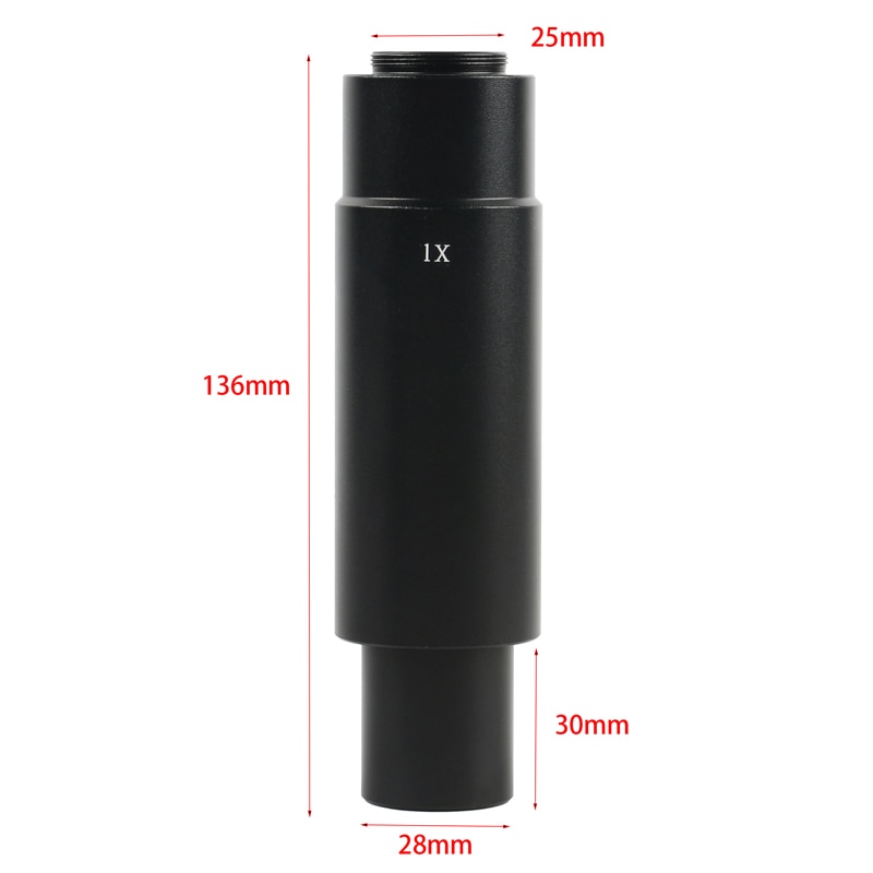 0.35X 0.5X 1X Industry Mono Lens Zoom C Mount Adapter Lens For 10A 0.7X~4.5X Industry Microscope Lens Camera Eyepiece Lens