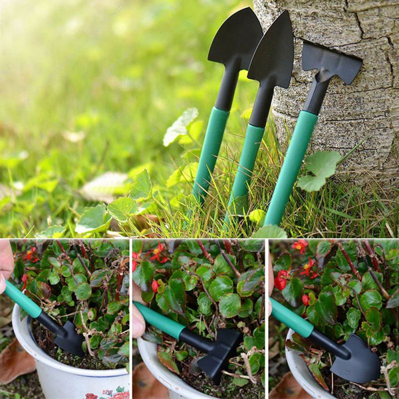 Havearbejde sæt 5 stykker pr sæt  / 10 stykker potteblomster skovl havearbejde planteværktøj mini havearbejde værktøjssæt