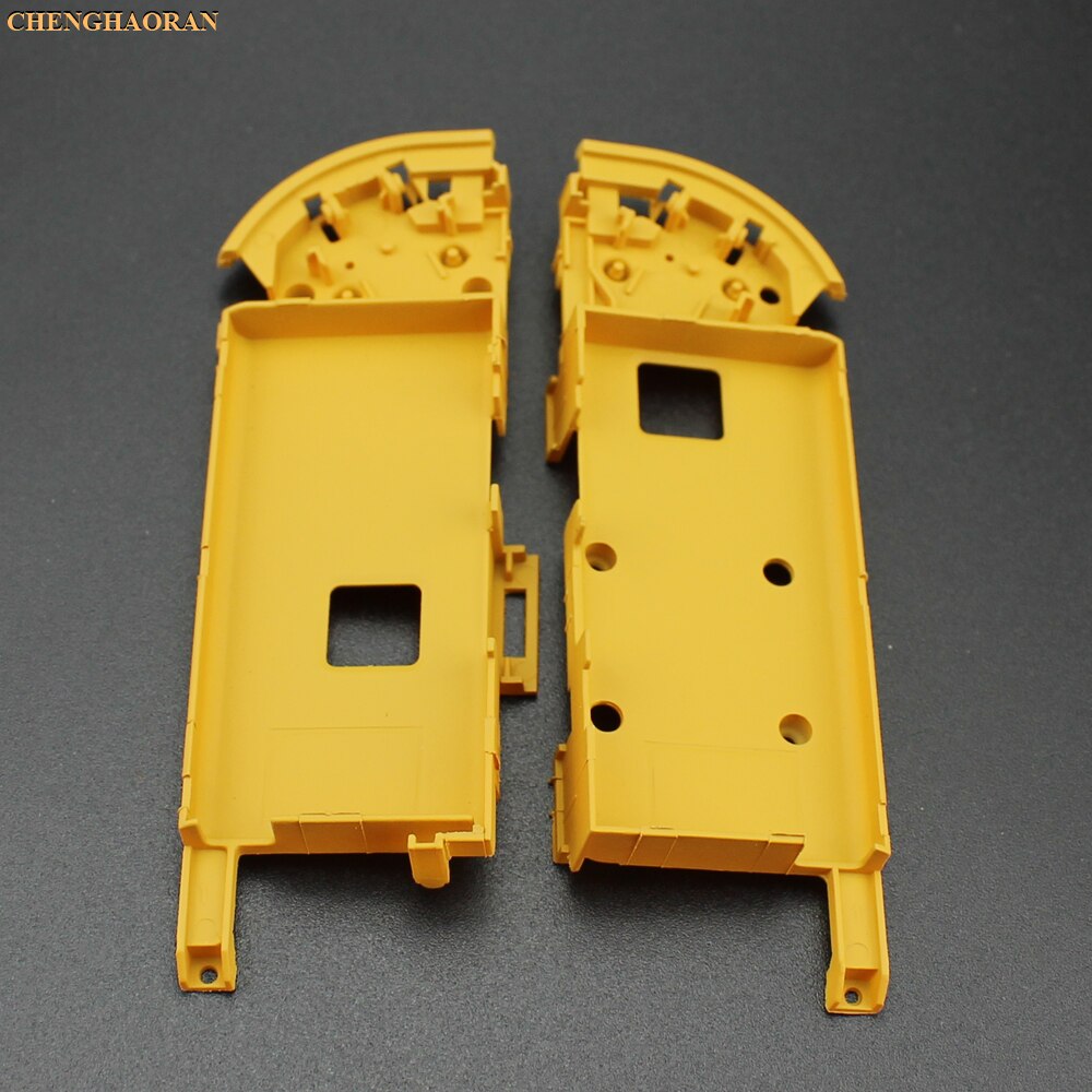 1pair Battery Holder Bracket Shell Cover for Nintend Switch Joycon Controller Middle Frame Case For Switch NS Joy-Con: G Earth yellow