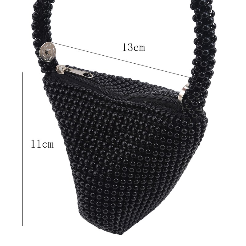 Zachte kralen dames avondtassen open stijl dames bruidsmeisjes handtassen portemonnee tas voor het hele jaar clutch