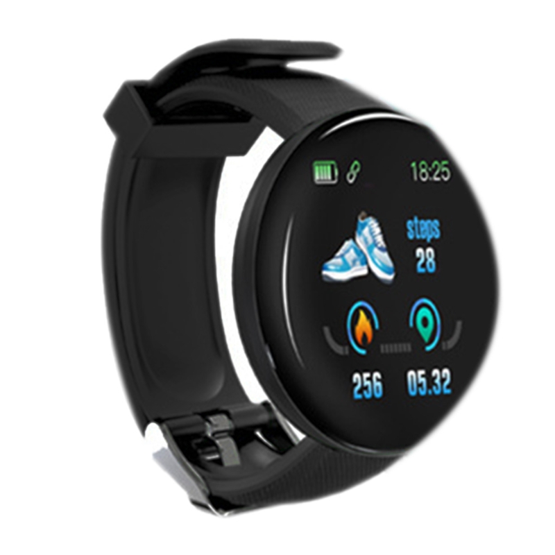 Grenzüberschreitendes produkt  d18 rundes smart-armband mit farbbildschirm, schlafüberwachung, wasserdicht, schrittzähler  r9ua