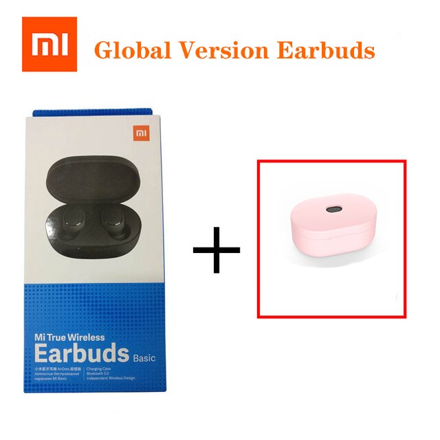Xiaomi Redmi Airdots Earbuds basic Global Version 5.0 TWS Mi True Wireless Bluetooth Earphone AI Control Gaming sports Headset: Green