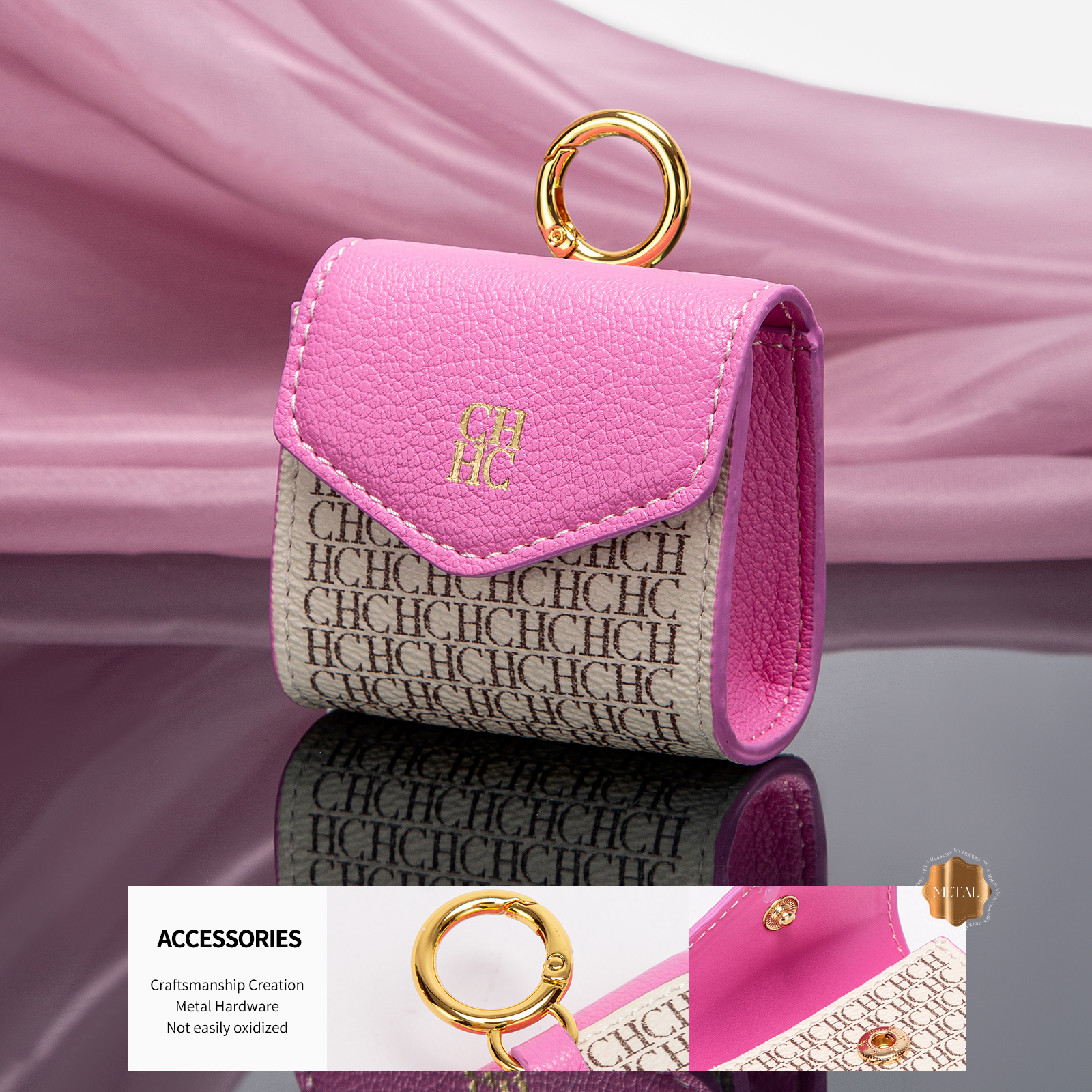 CHCH Key Bag Mini Wallet Earphone Bag