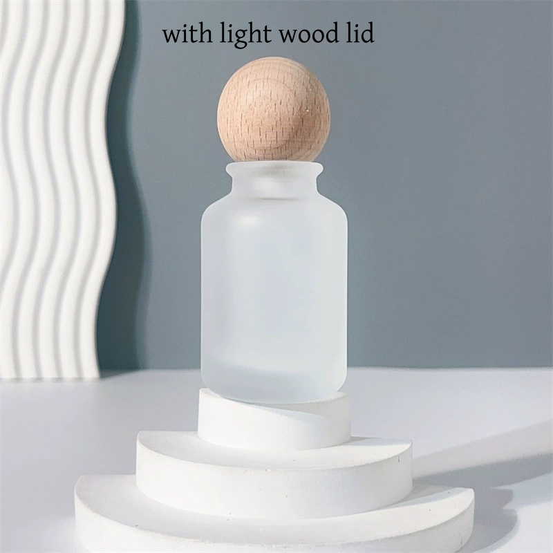 30/50/100ml Empty Glass Spray Bottle Screw Sprayer Fine Mist Portable Perfume Dispenser Reusable Cosmetic Bottle: Dark Khaki / 650mL
