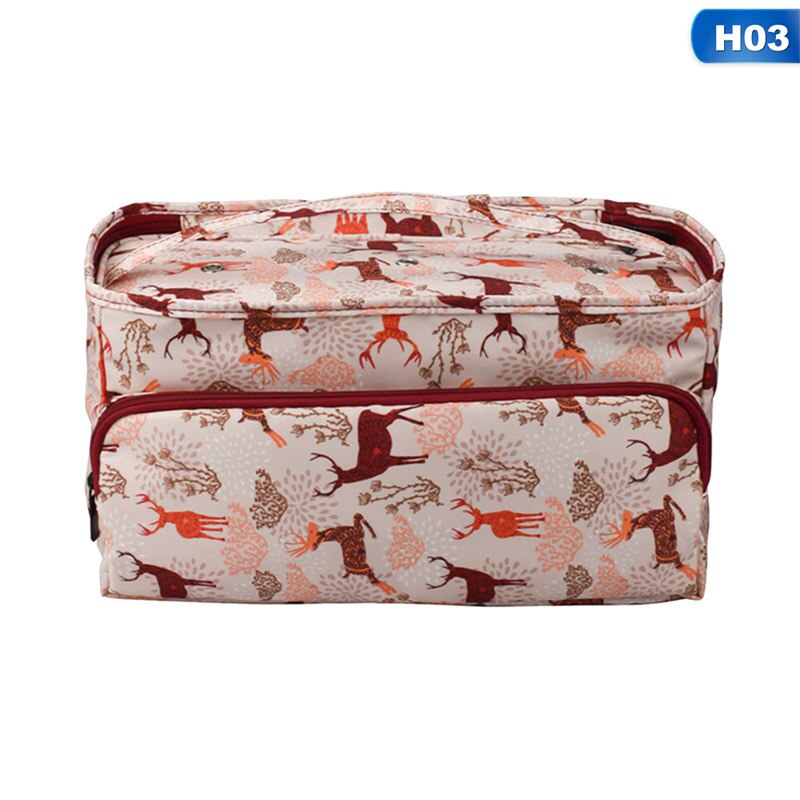 Sac de rangement carré en laine, étui de rangement pour fil à crochet, sac de rangement de style pastoral pour accessoires de couture, rangement de chambre à coucher: H03