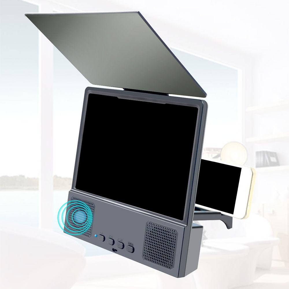 Universal 8 /12 pulgadas teléfono móvil pantalla lupa 3D HD Video amplificador Bluetooth Smartphone Stand
