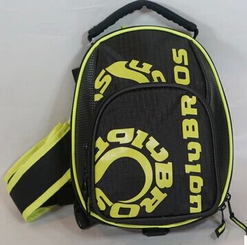 Nyeste uglybros ubb 09 cykel motorcykel tur udenfor sport bryst pack olie tank taske messenger bag regnslag: Gul