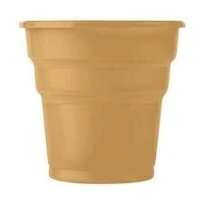 Roll-Up Party of Dreams Gold Plastic Cup 25 Li Use at.