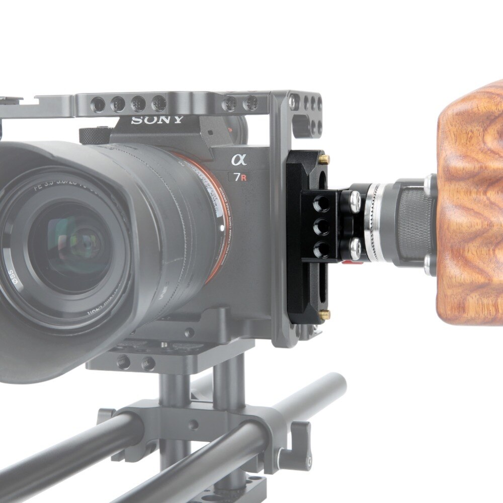 Niceyrig-braçadeira trilho nato, adaptador tipo braçadeira de liberação rápida nato, equipamento de fotografia com montagem de arri rosete, câmera dslr