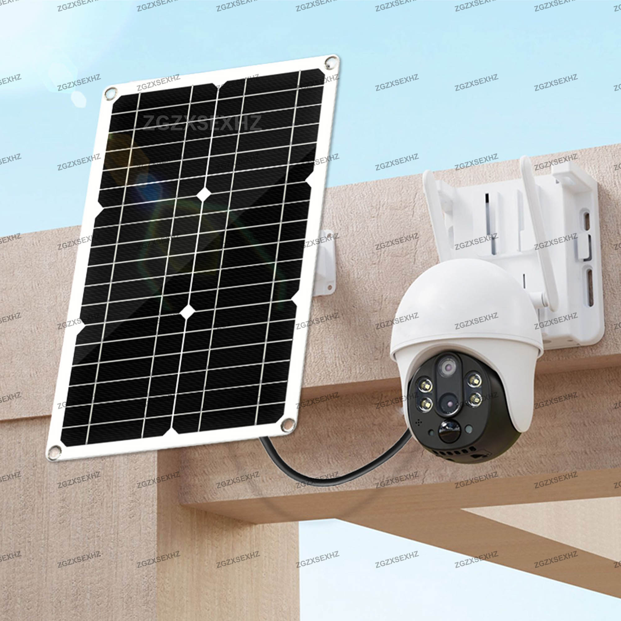 20w przenośne panele słoneczne z ładowarką i akumulatorem słonecznym do telefonów kempingowych, urządzeń usb, 12v/5v zasilacze dc do kempingu