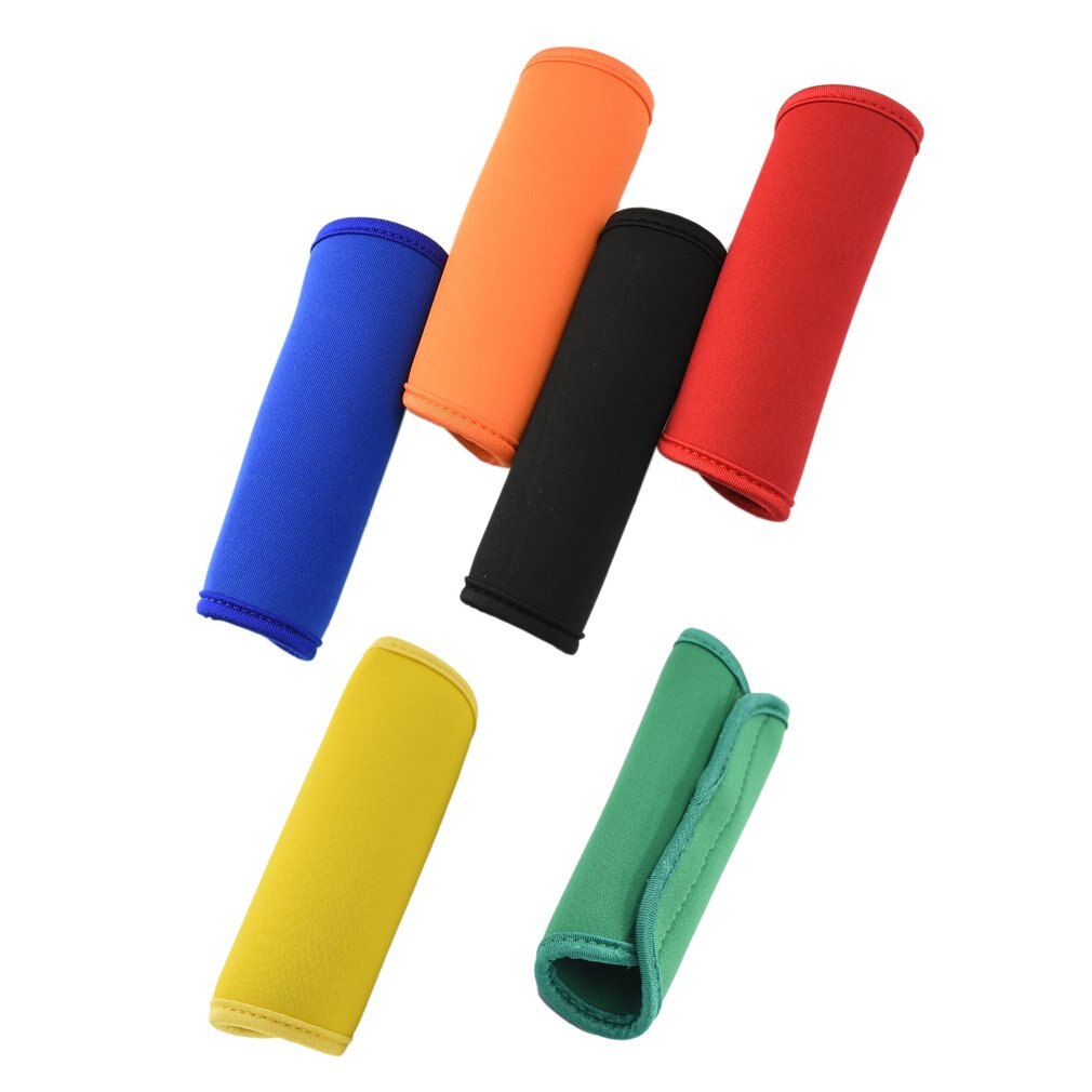 Comfortable Neoprene Luggage Handle Wrap Grip Soft Identifier Stroller Grip Protective Cover for Travel Bag