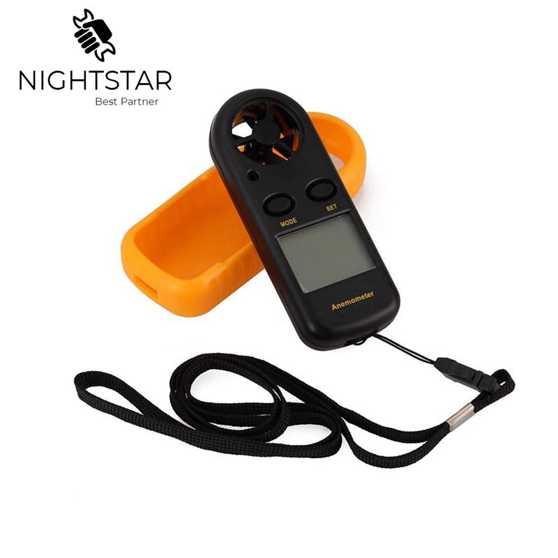 Digital Hand-held Wind Speed Gauge Meter 30m/s Pocket Smart Anemometer Air Wind Speed Scale Anti-wrestling Measure