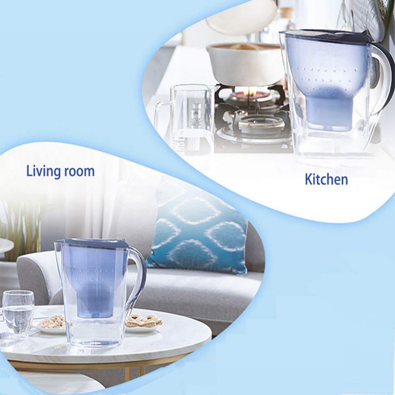 Household Activated Carbon Alkaline Water Filters Pitcher Kitchen Purify Kettle Filter