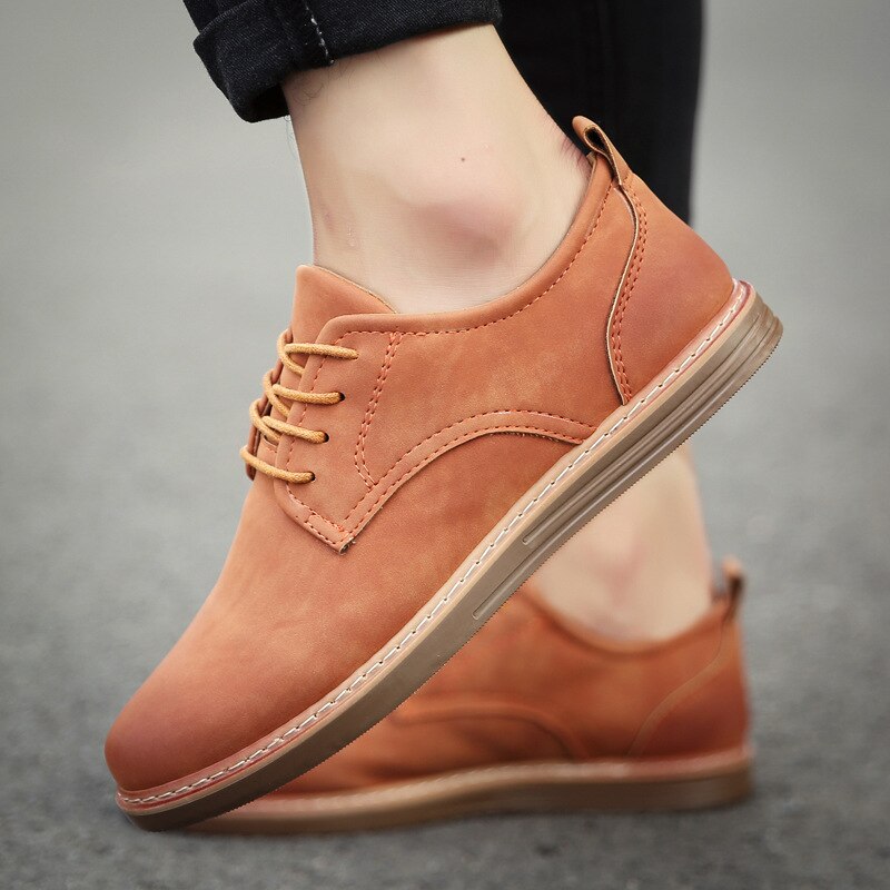 Miesten kengät vapaa-ajan mukavat loaferit miesten nauhakengät pu-nahkakengät miesten lenkkarit kevät miesten matalat kengät