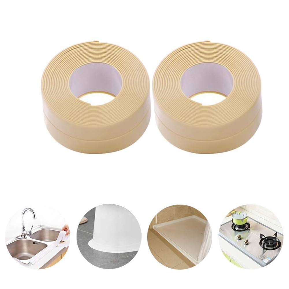 Kitchen Sink Waterproof Mildew Strong Self-adhesive Transparent Tape Bathroom Toilet Crevice Strip Self-adhesive Pool Water Sea