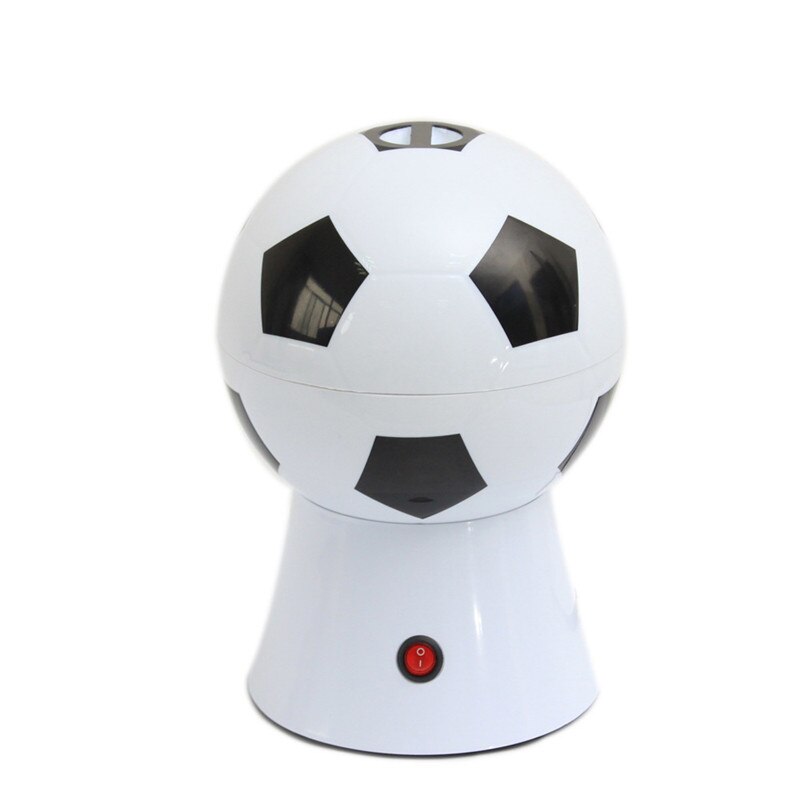 220V Football Popcorn Machine Mini Household Automatic Air DIY Popcorn Maker Machine Small Puffing Machine