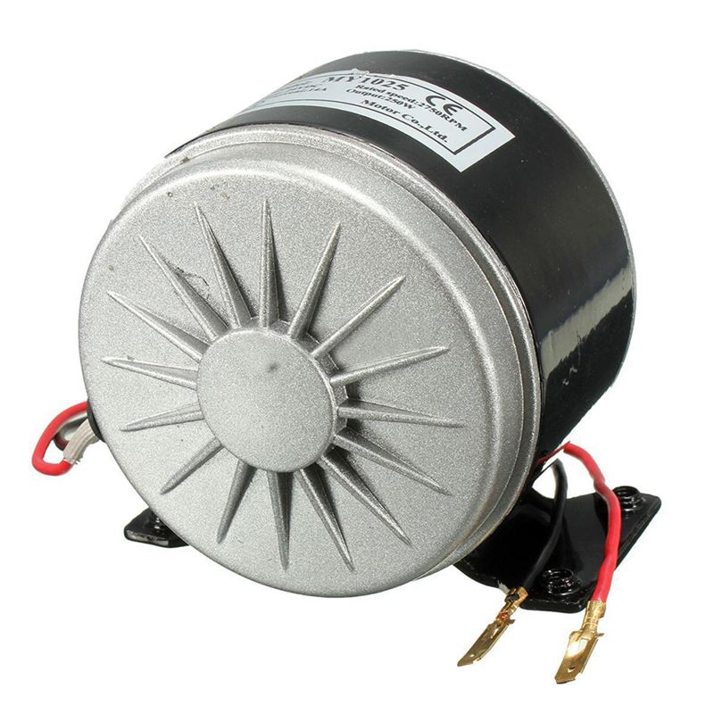 24V Elektrische Motor Geborsteld 250W 2750Rpm Ketting Voor E Scooter Drive Speed Control