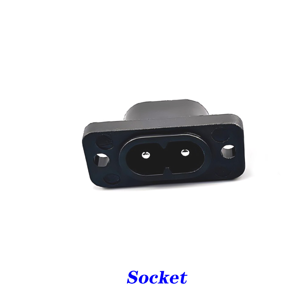 1-5 stuks  c8 mannelijke stopcontacten  c7 vrouwelijke stekkers stopcontact ingebouwde elektrische connector connector 35mm*15mm ac 2.5a 5a 250v: Legergroen / Onder 5 stuks