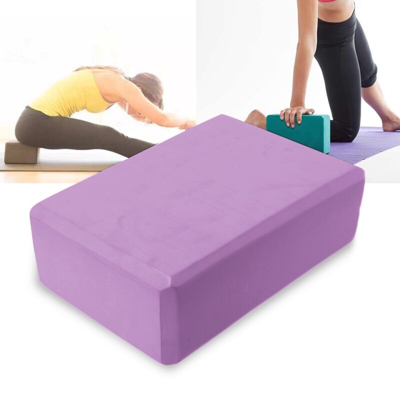 Yoga Blocks High Density EVA Foam Blocks for Yoga Pilates Meditation Gym Fitness 77HC