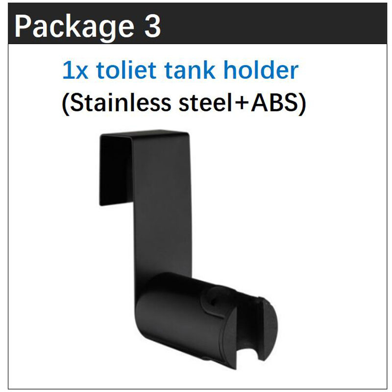 ABS Zwart Toiletsproeier kraan kit bidet Watersproeier klysma Badkamer schoner douchekop slang wc douchette kraan accessoires a1: Rood