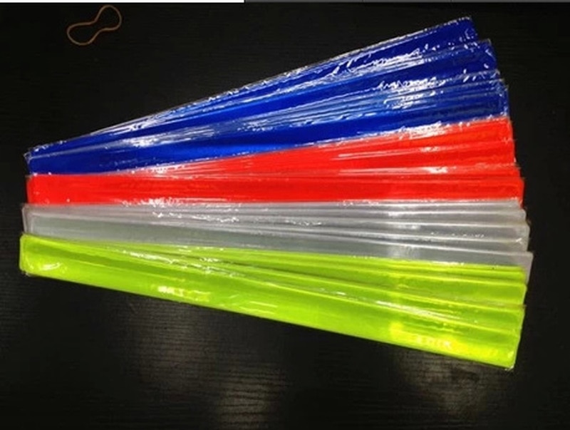 1 pcs Running Fishing Cycling Reflective Strips Warning Bike Safety Bicycle Bind Pants Leg Strap Reflective Tape