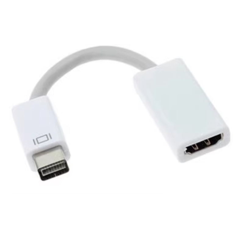 (voor Apple Mac Macbook) Mini DVI Male naar HDMI-compatibele Female Kabel HD Mini DVI Male naar HD Converter Kabel Cabo Cord 1080P