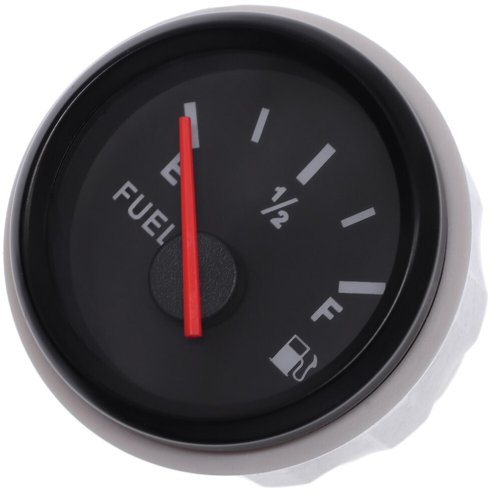 52mm Fuel Level Gauge 0~190 ohm 240~33 ohm Waterproof Oil Level Gauge Meter For Universal Boat Car Truck Marine