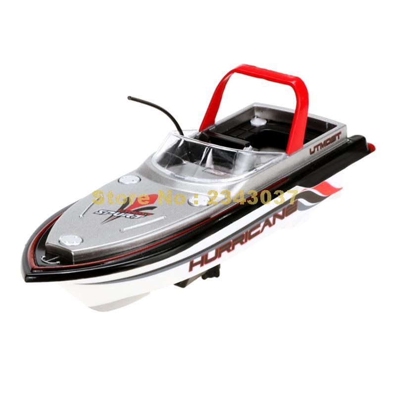 Motoscafo Rc Boat Radio Remote Control Boats Super Speedboat Dual Lancha Hurricane With Light Toy