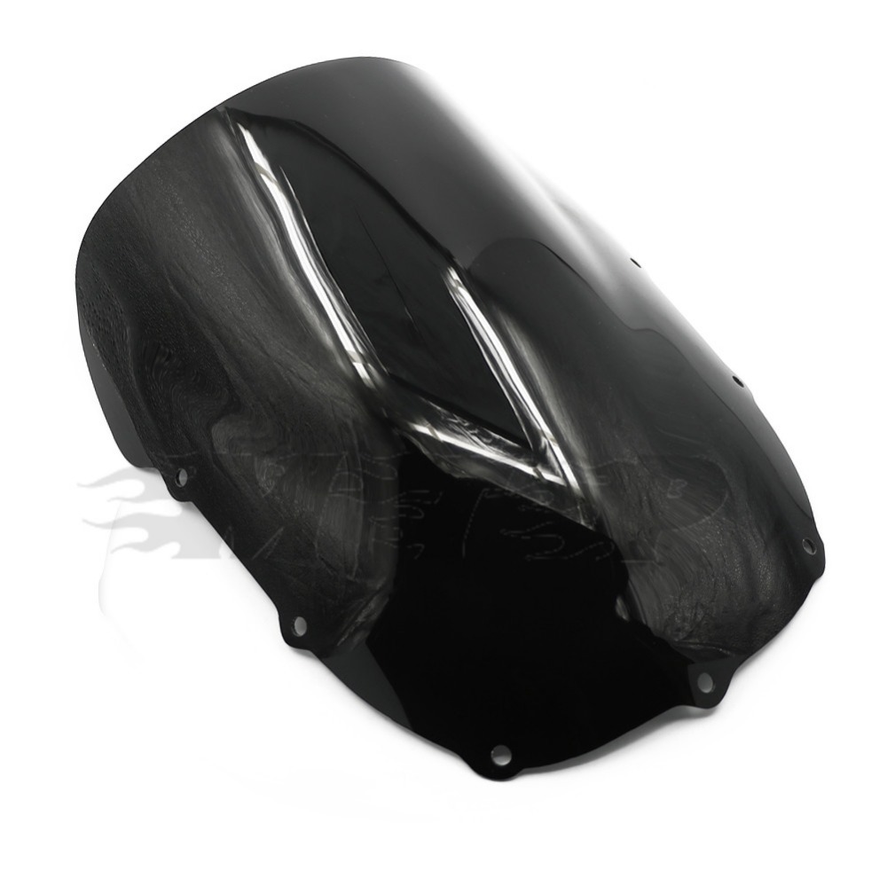 Motocicleta parabrisas para Kawasaki ZZR1100 Ninja ZX-11 ZX 11 1990-1992 de 1991 ZZ-R1100 ZZR 1100 90 91 92 viento desviar