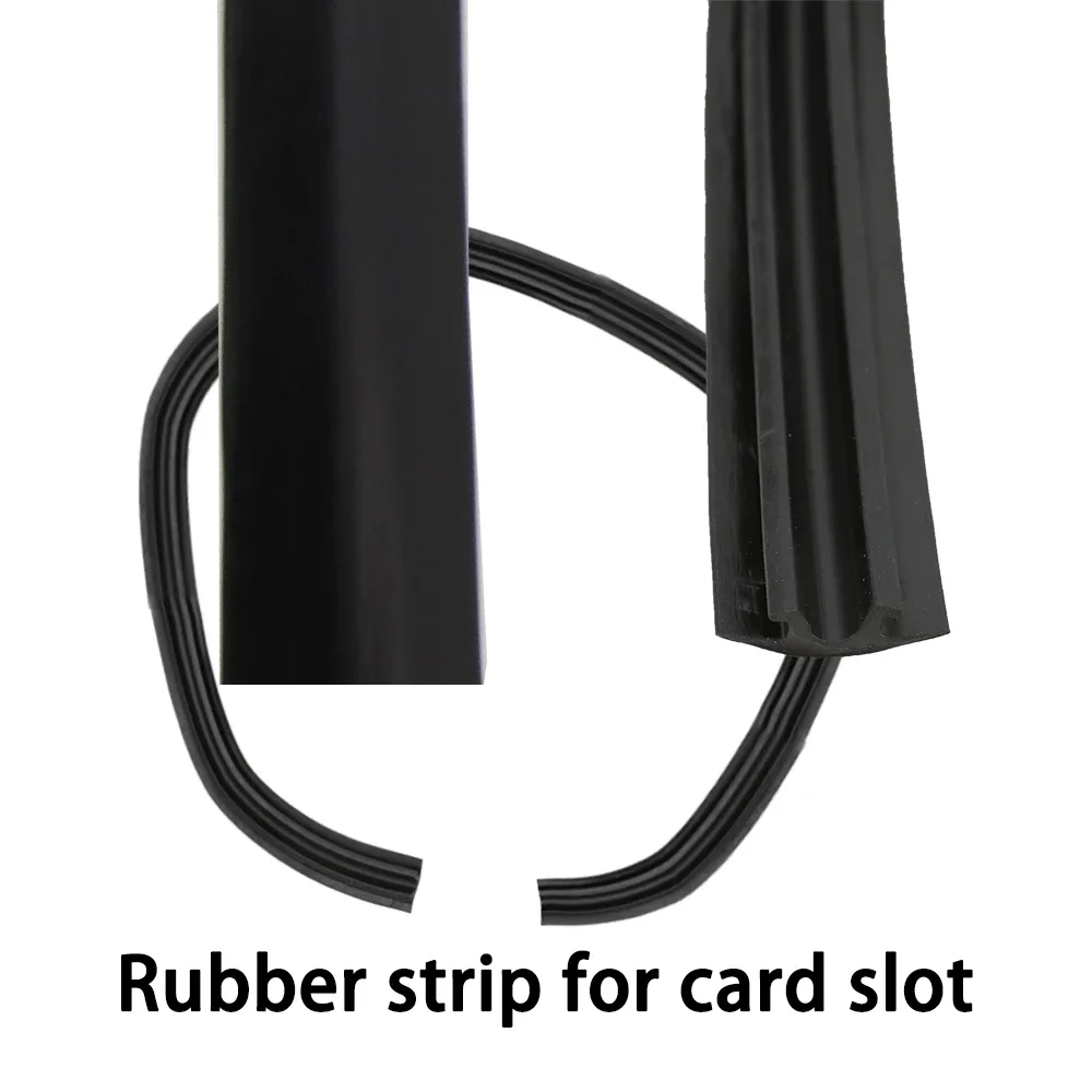 1 stuks rubberen strip aan de bovenste groef van de haaiendwarsbalk. Antislip rubberen strip, rubberen strip met toenemende wrijving