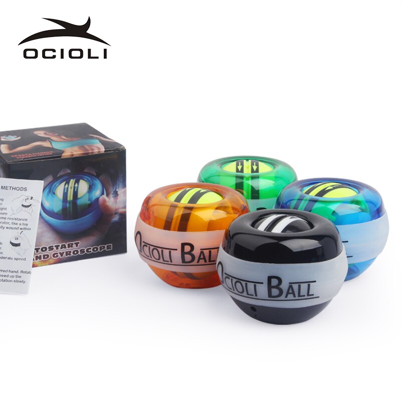 Spinning Power Wrist Ball Trainer Muscle Relaxation Strength Strengthener Rotor Gym Hand Exerciser Home Gym